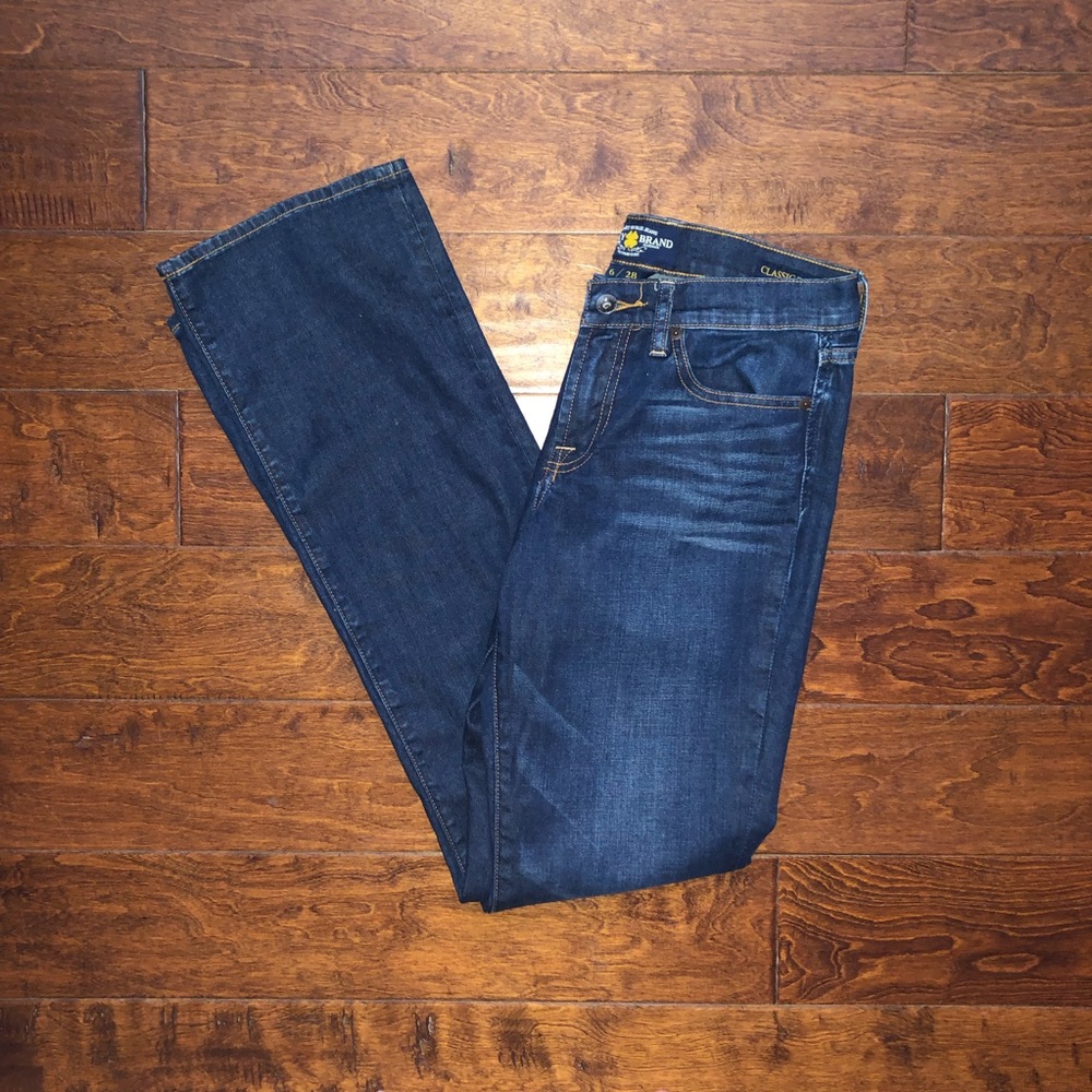 Lucky Brand// classic rider jeans